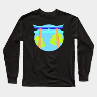 Cyber shrine Long Sleeve T-Shirt